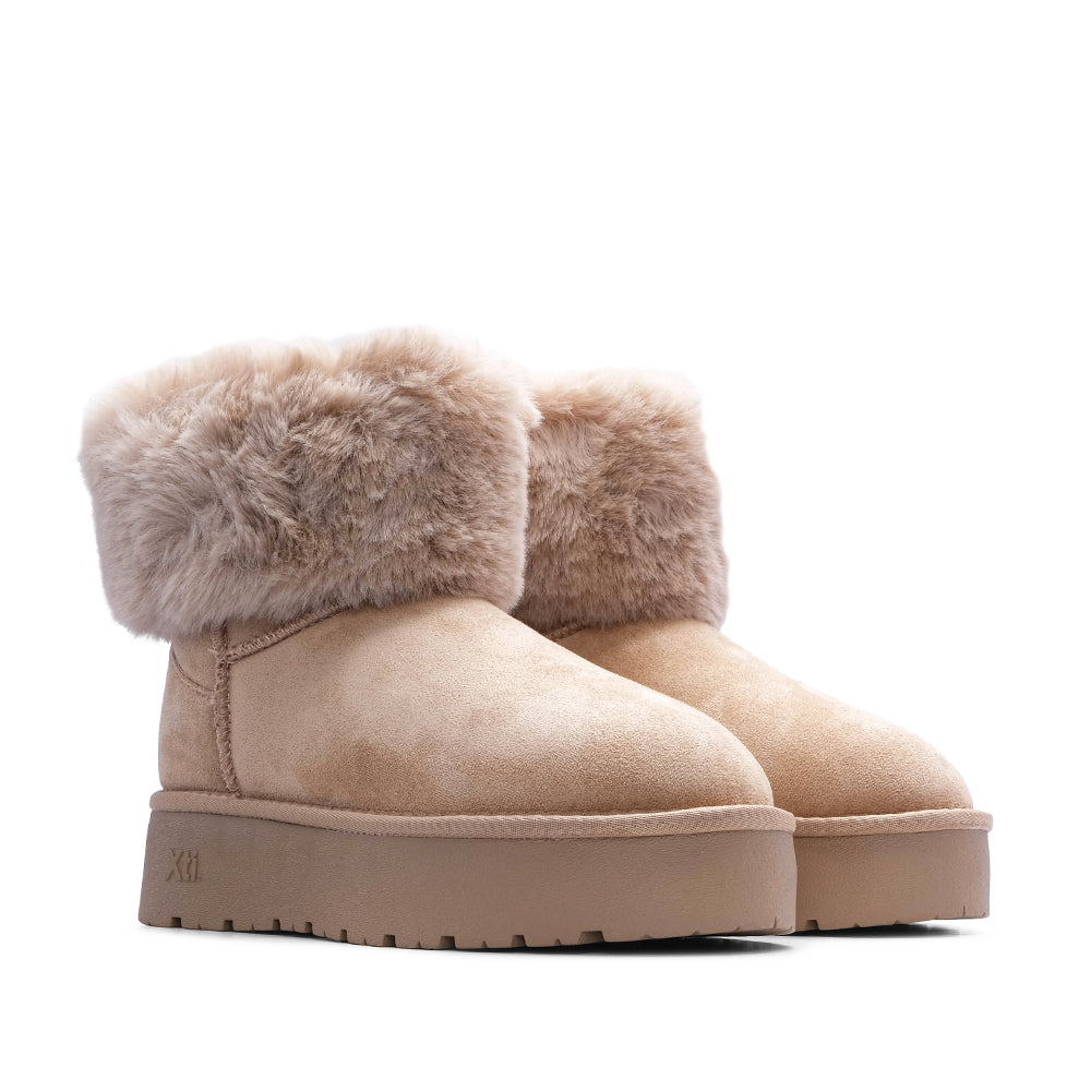 Botim Casual Mulher Bege