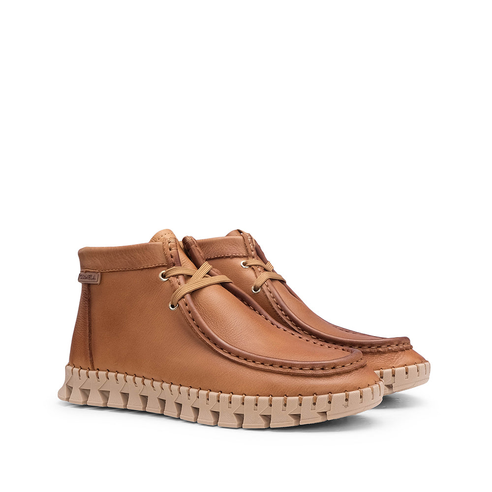 Sapatilha Casual Mulher Pele Camel