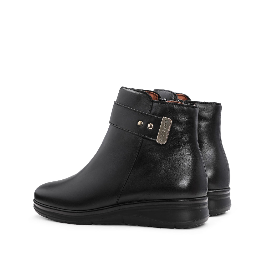 Botim Conforto Mulher Pele Preto