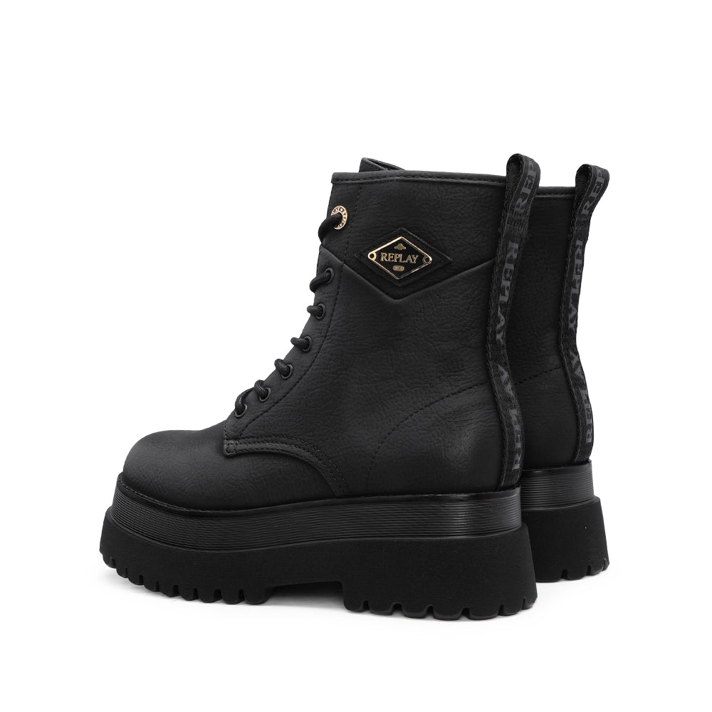 Bota Militar Mulher Preto