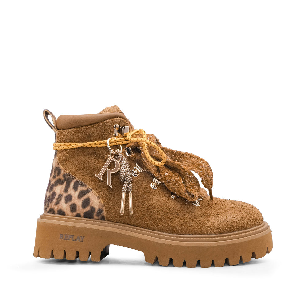 Botim Casual Mulher Camel