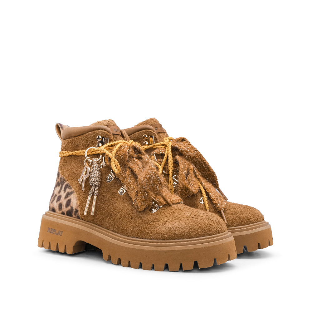 Botim Casual Mulher Camel