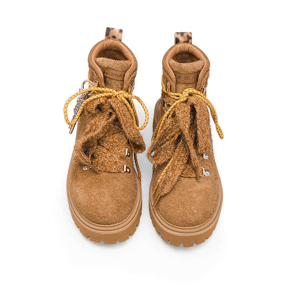 Botim Casual Mulher Camel