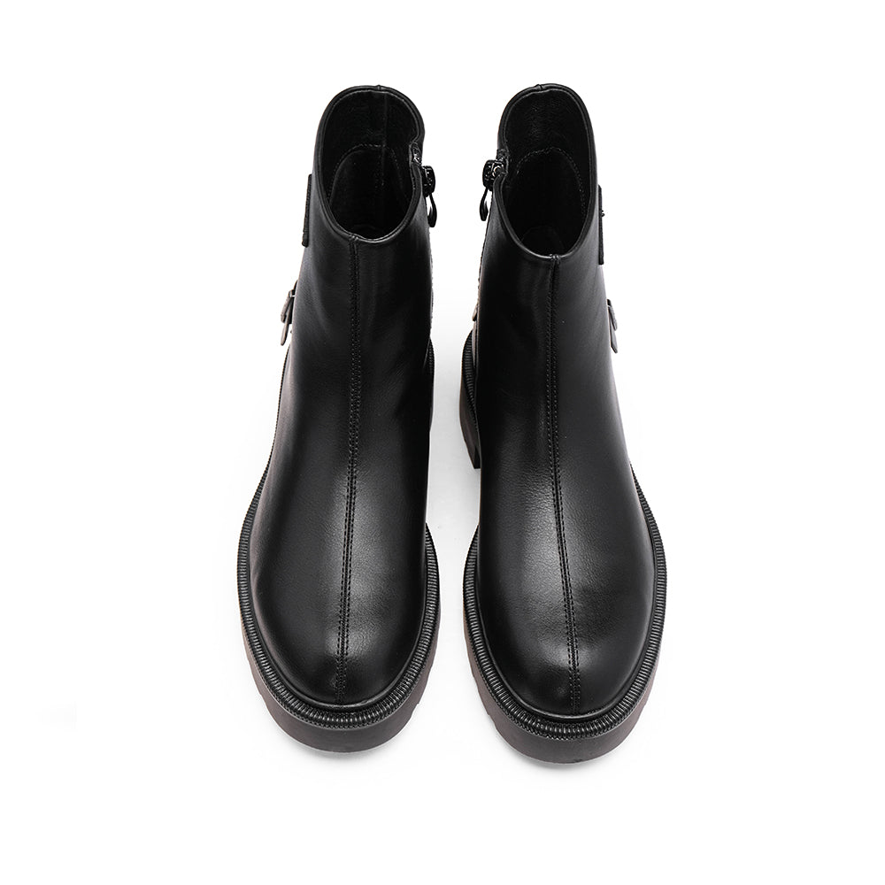 Botim Casual Mulher Preto