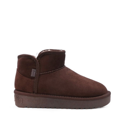 Pantufa Casual Mulher Castanho