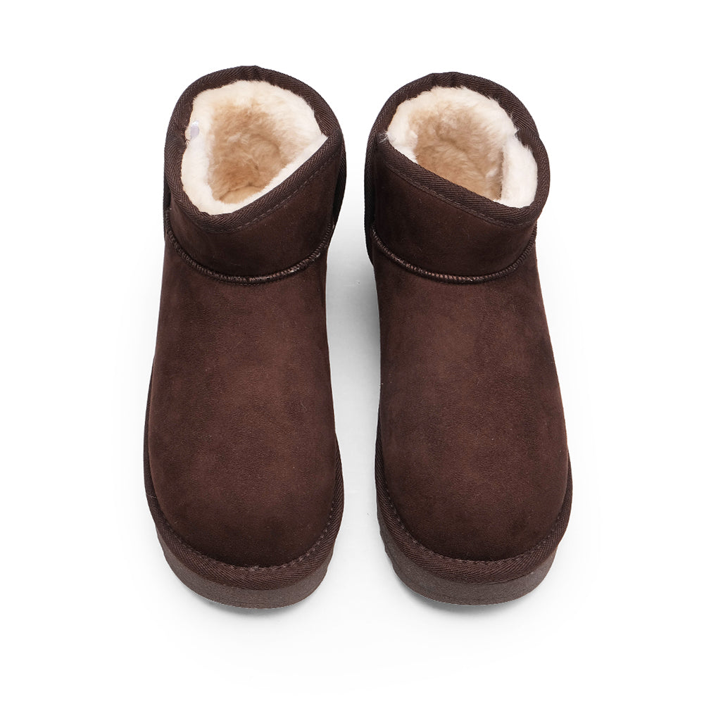 Pantufa Casual Mulher Castanho