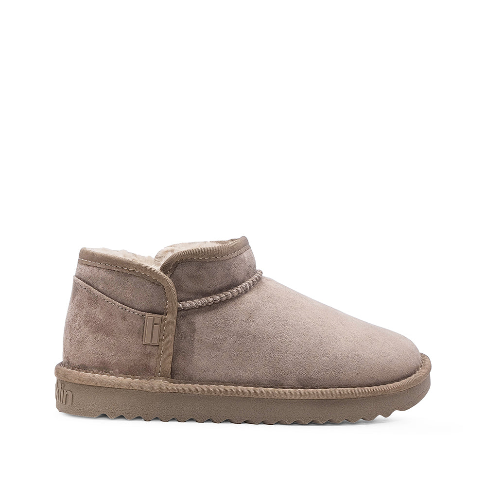 Pantufa Casual Mulher Bege