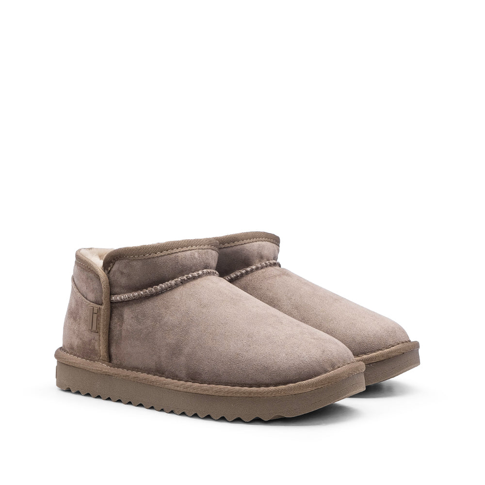 Pantufa Casual Mulher Bege