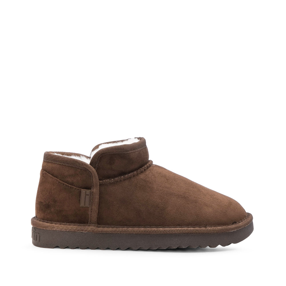 Pantufa Casual Mulher Castanho