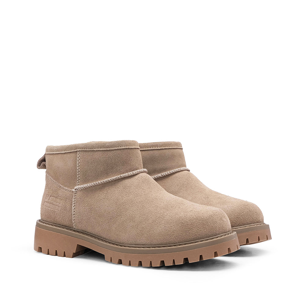 Botim Casual Mulher Taupe