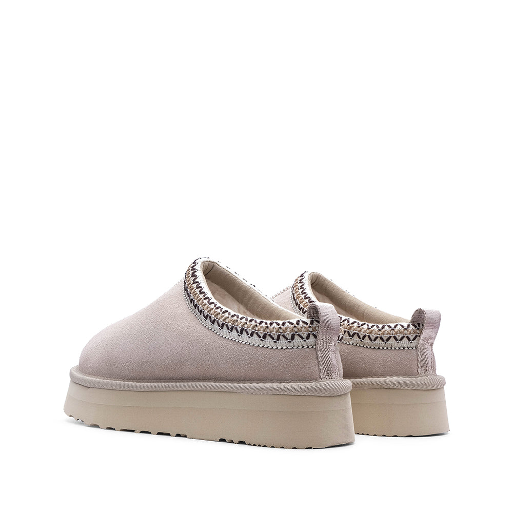 Botim Casual Mulher Camurça Bege