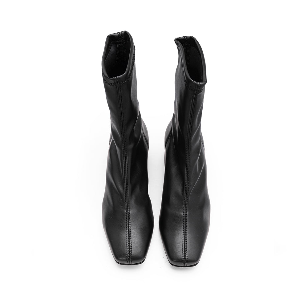 Botim Salto Alto Mulher Preto