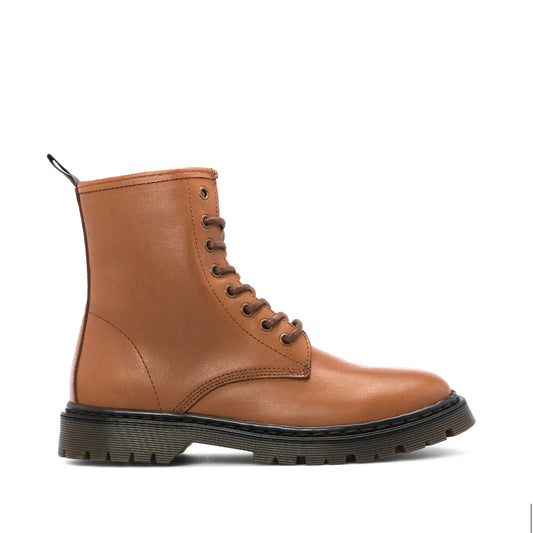 Botim Militar Mulher Pele Camel
