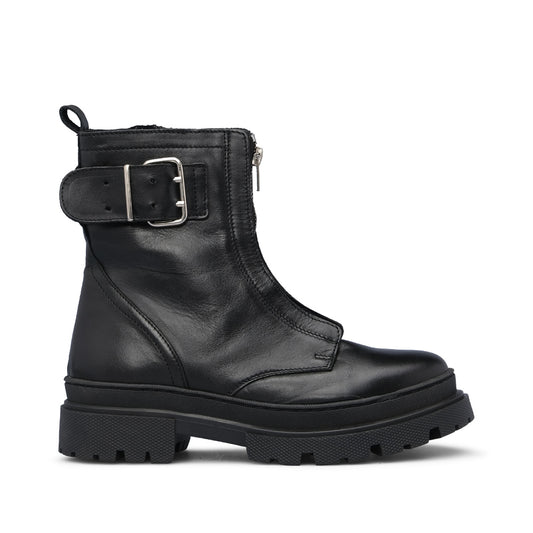 Botim Militar Mulher Pele Preto