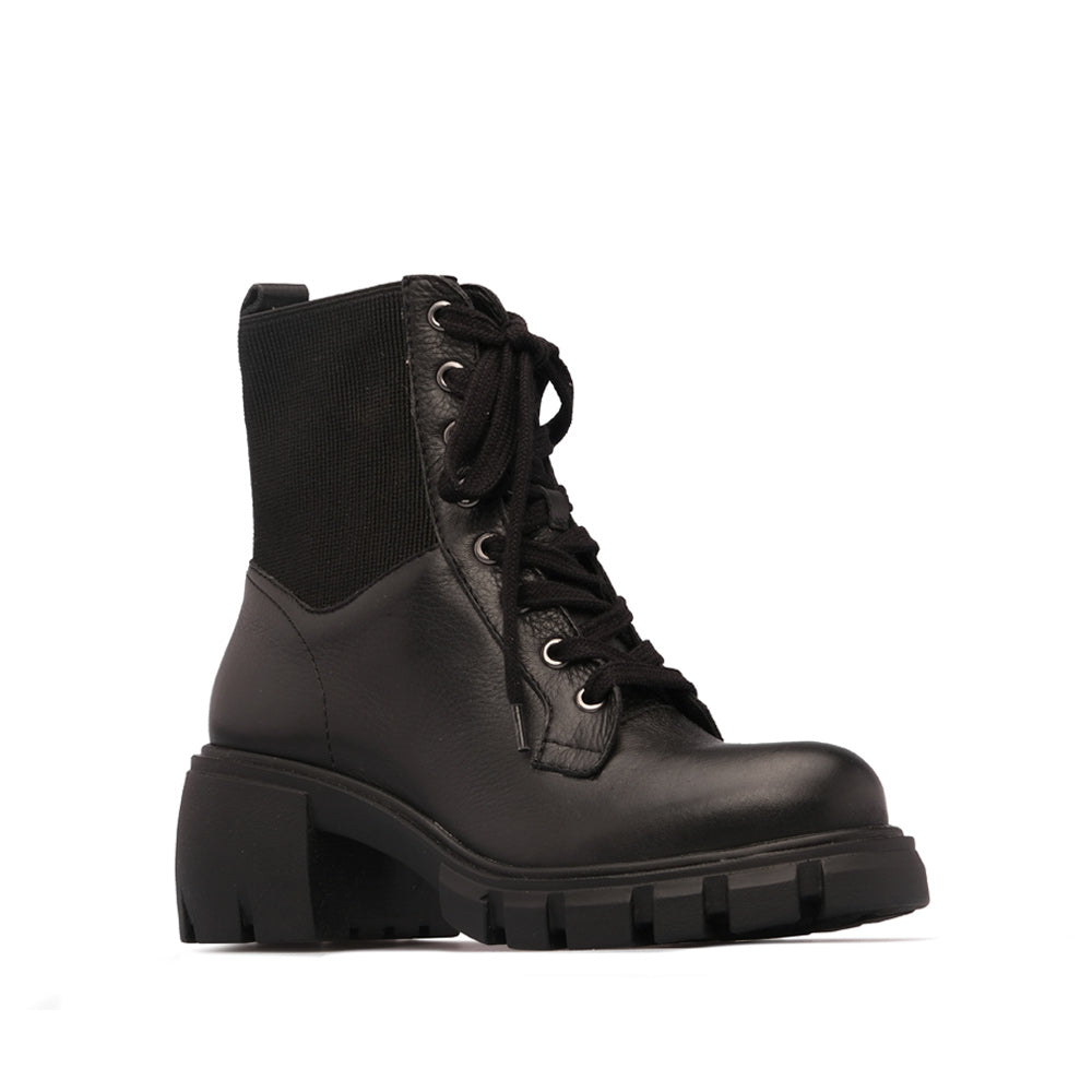 Botim Militar Mulher Pele Preto
