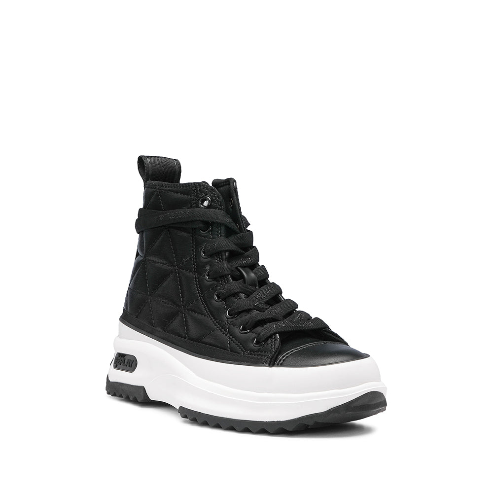 Sapatilha Casual com Plataforma Mulher  Preto