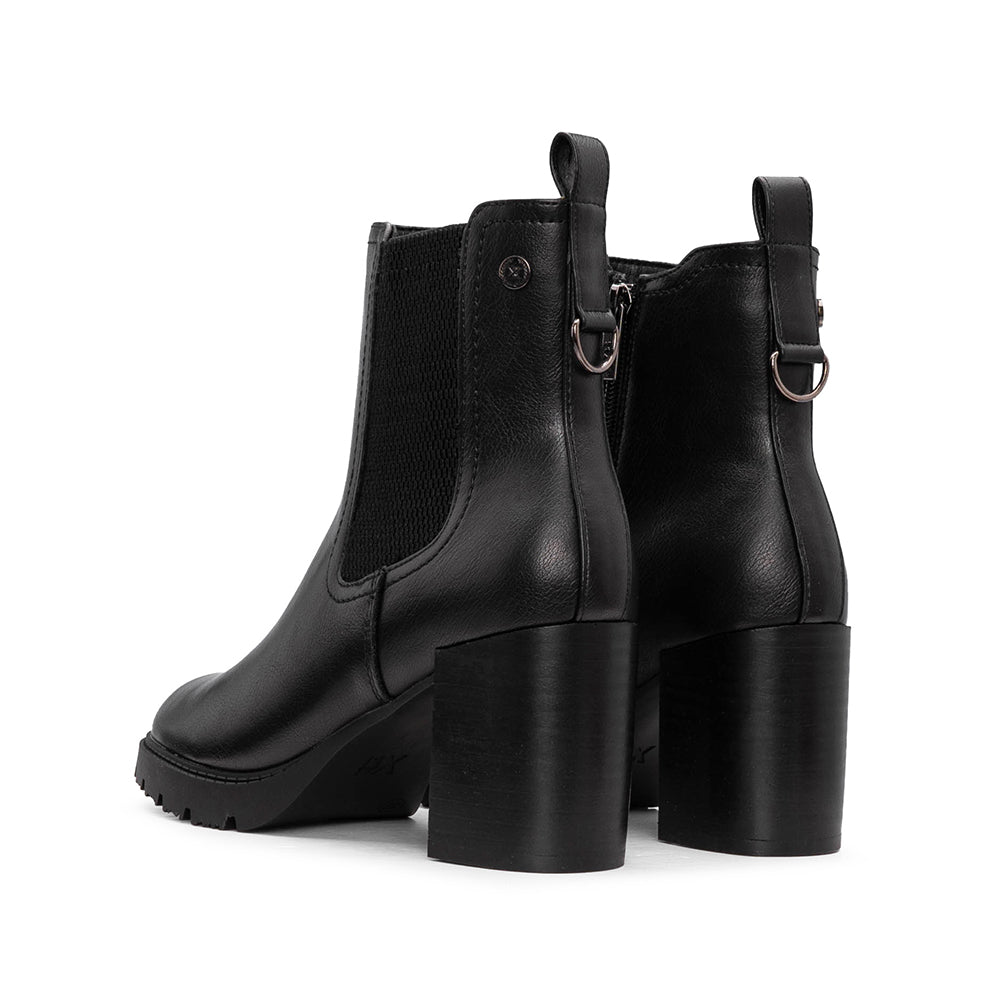 Botim Salto Alto Mulher Preto