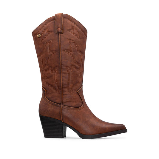Bota Texana Mulher Camel