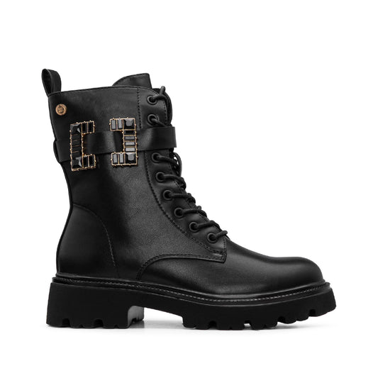 Bota Militar Mulher Preto