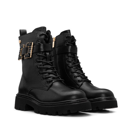 Bota Militar Mulher Preto