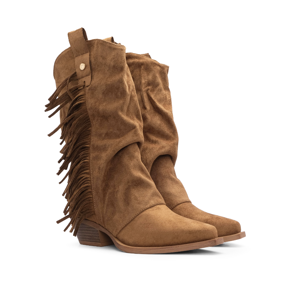Bota Texana Mulher Camel