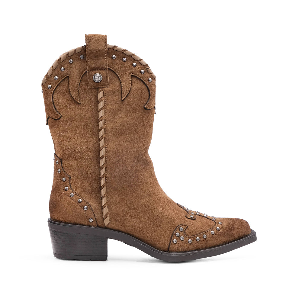 Bota Texana Mulher Camel