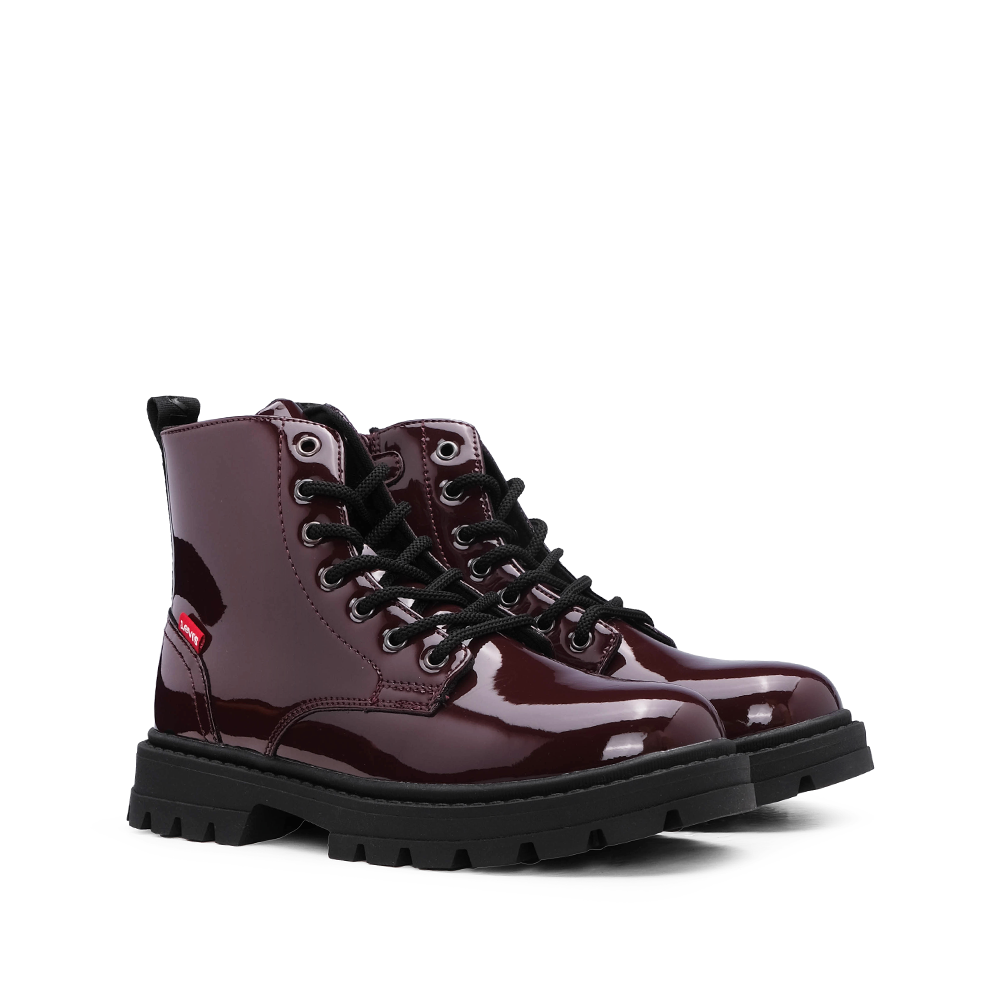 Bota Militar Mulher Castanho