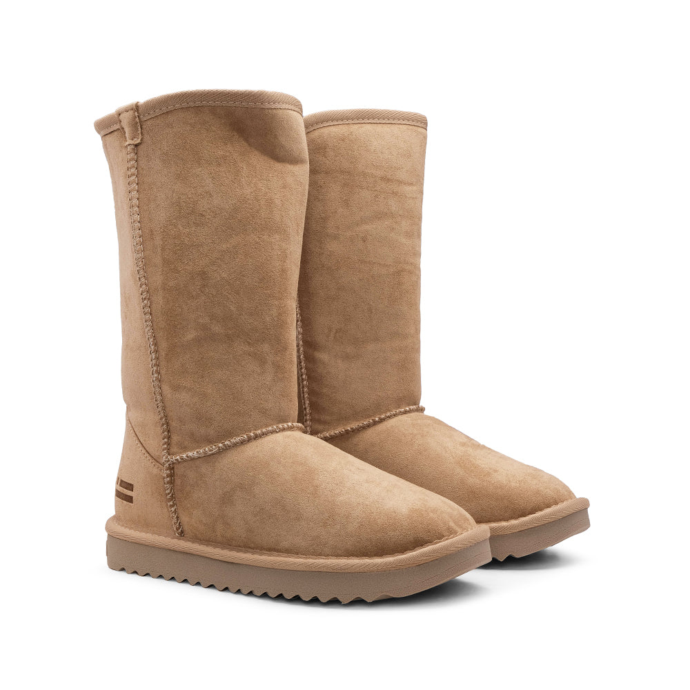 Bota Casual Mulher Bege