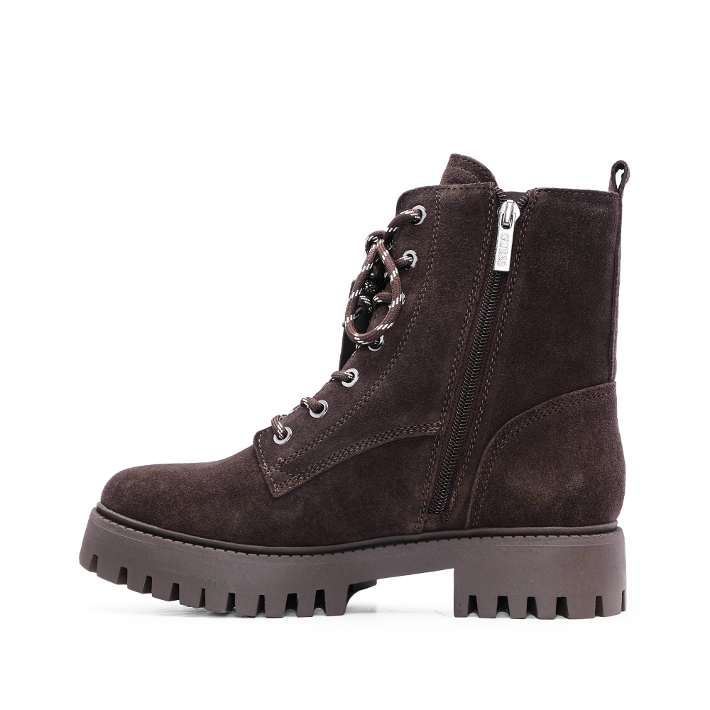 Bota Militar Mulher Castanho