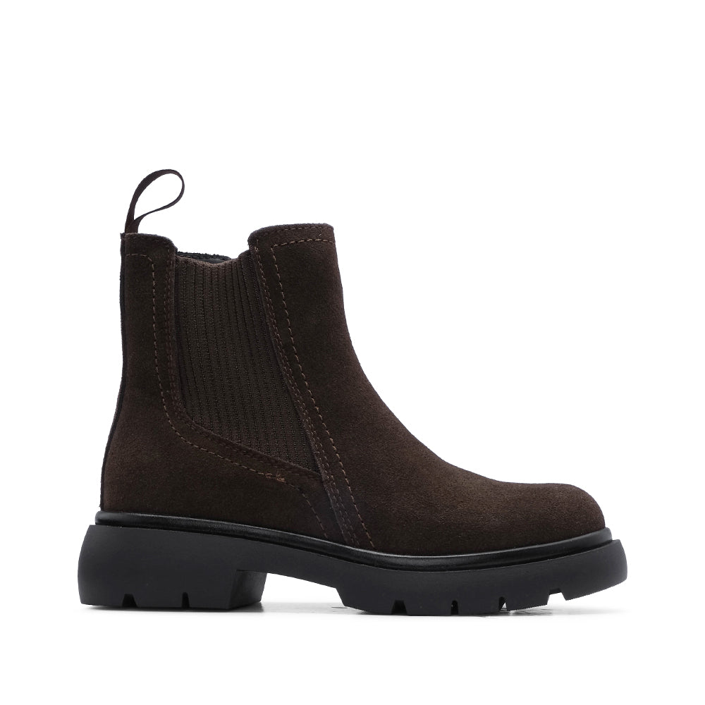 Bota Casual Mulher Camurça Café