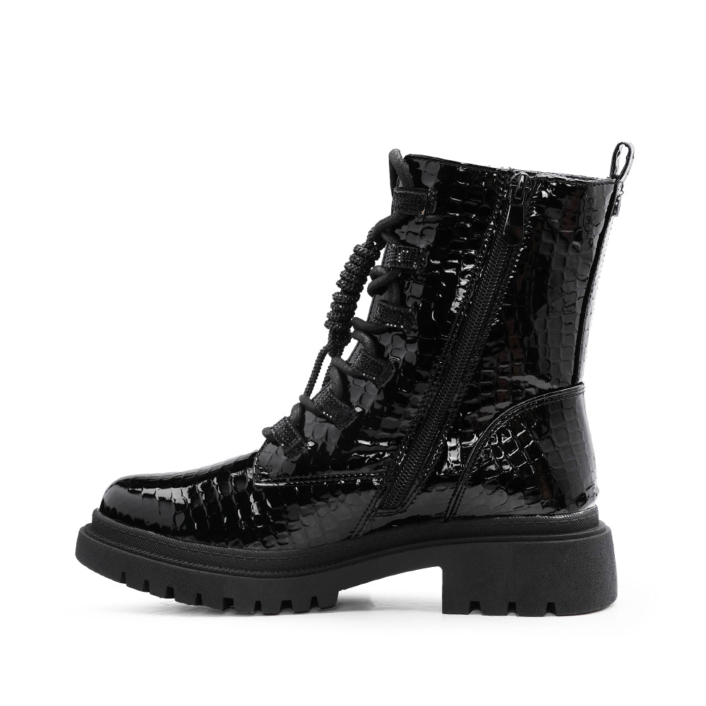 Bota Militar Mulher Preto