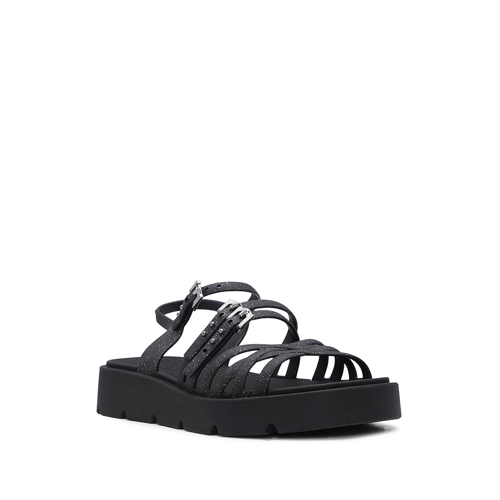 Sandália Casual Mulher Preto