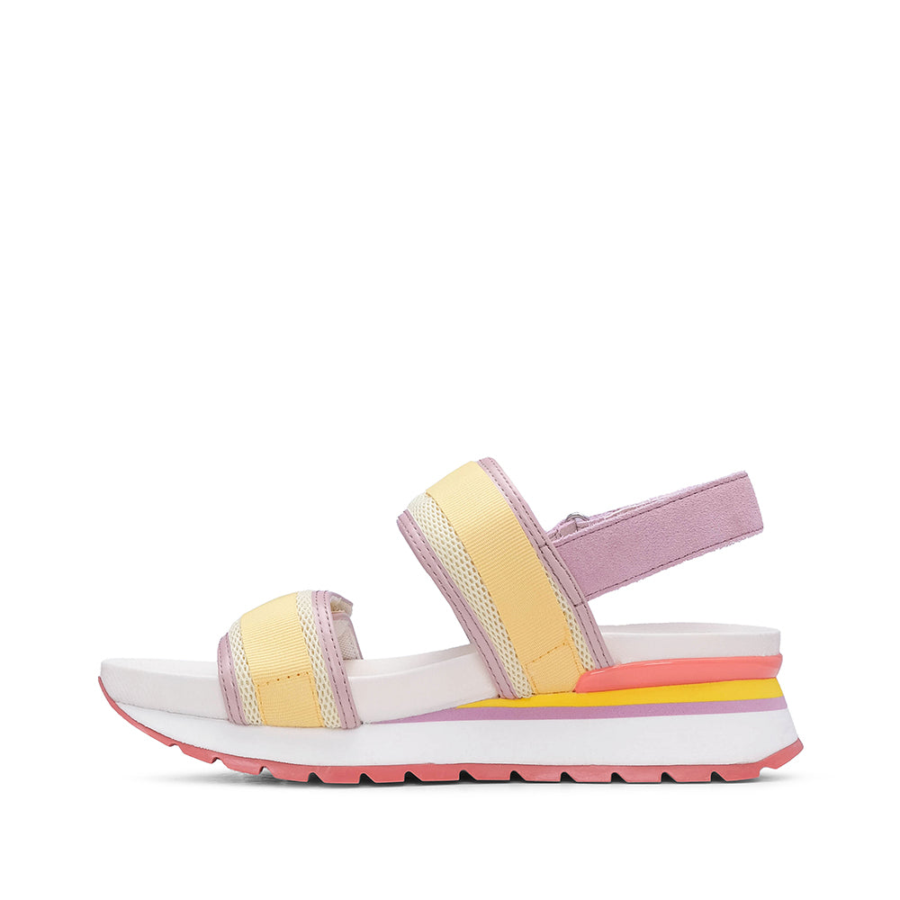 Sandália Plataforma Mulher Multicolor