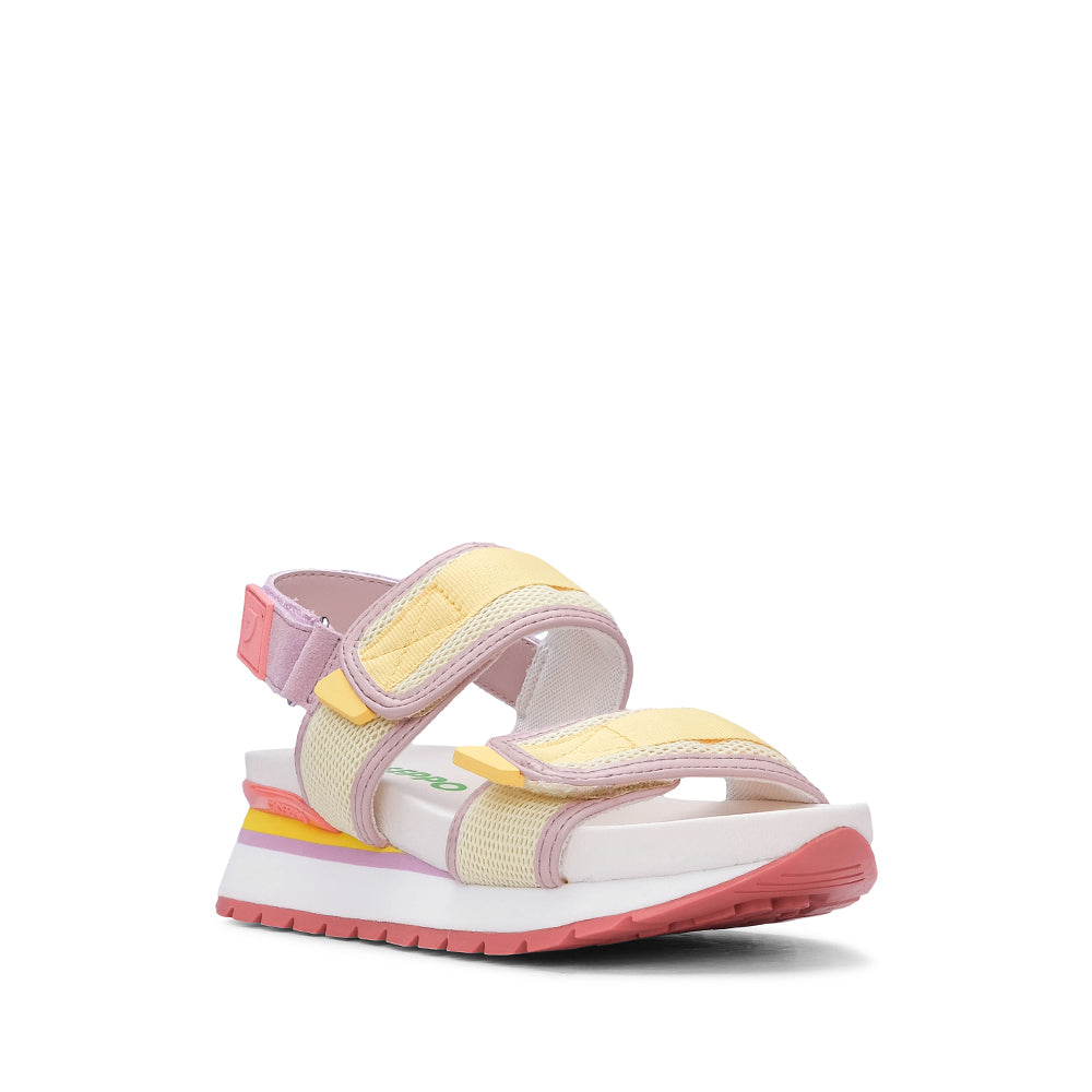 Sandália Plataforma Mulher Multicolor