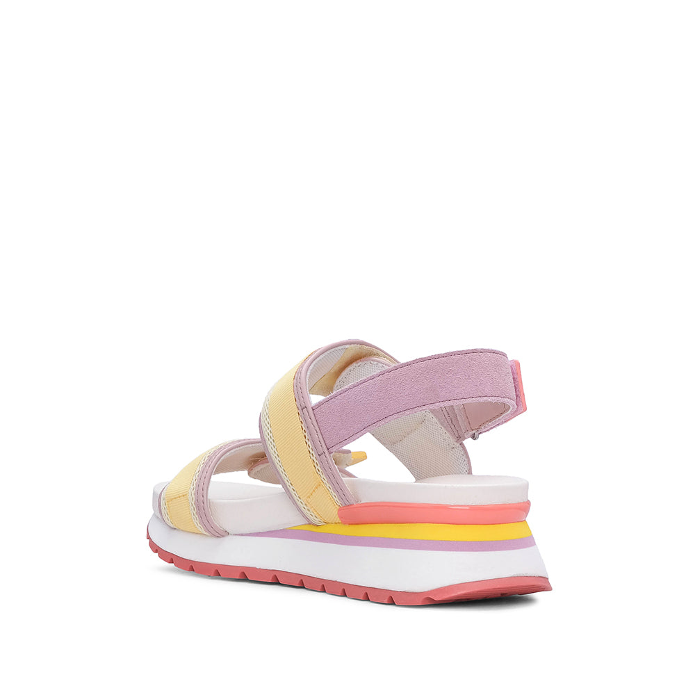 Sandália Plataforma Mulher Multicolor