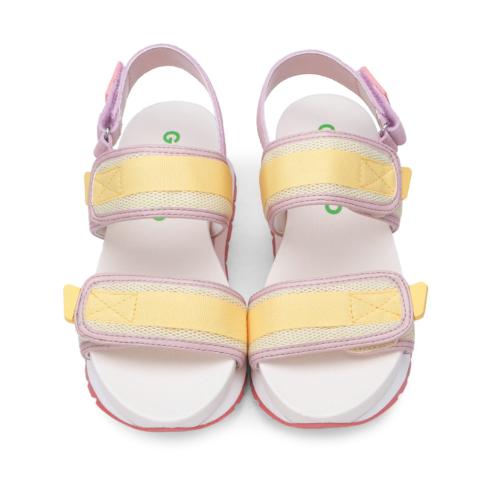 Sandália Plataforma Mulher Multicolor