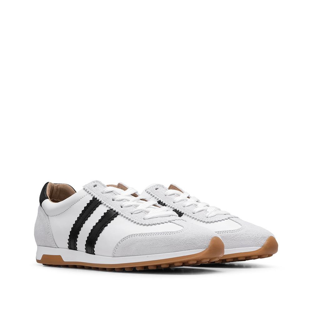 Sapatilha Casual Mulher Pele Branco