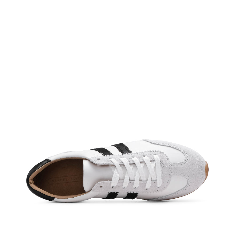 Sapatilha Casual Mulher Pele Branco