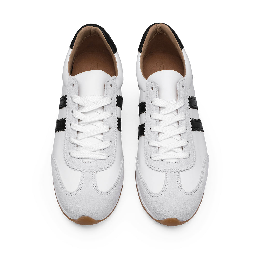 Sapatilha Casual Mulher Pele Branco