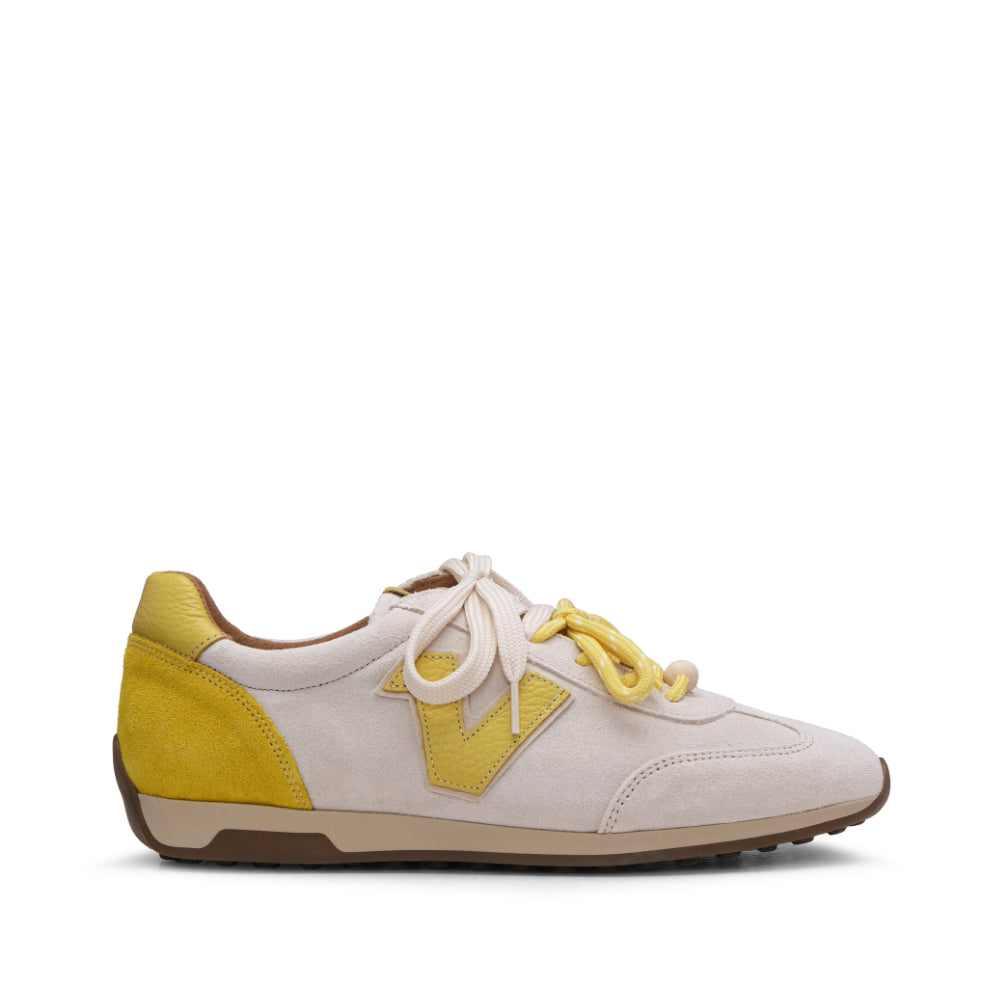 Sapatilha Casual Mulher Camurça Amarelo