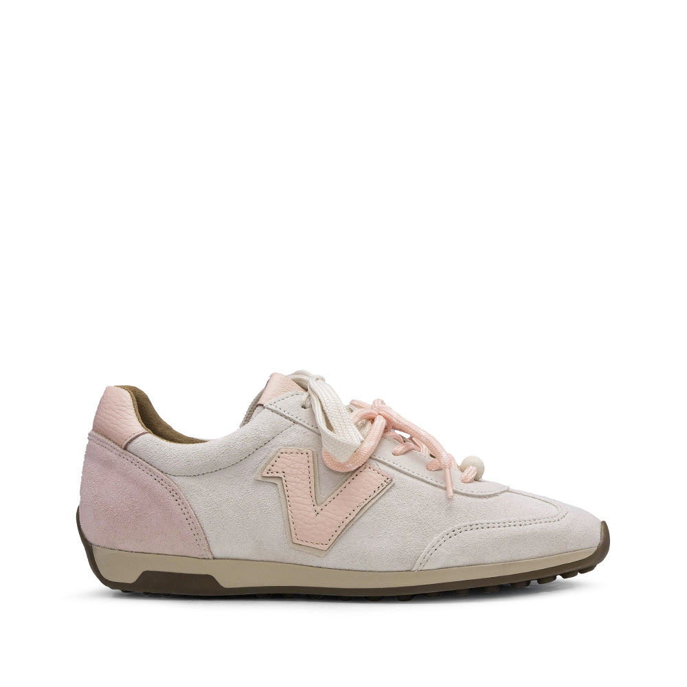 Sapatilha Casual Mulher Camurça Rosa