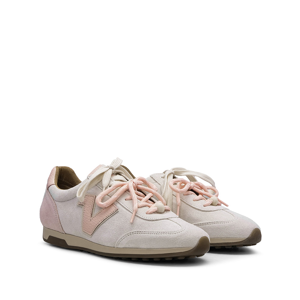 Sapatilha Casual Mulher Camurça Rosa