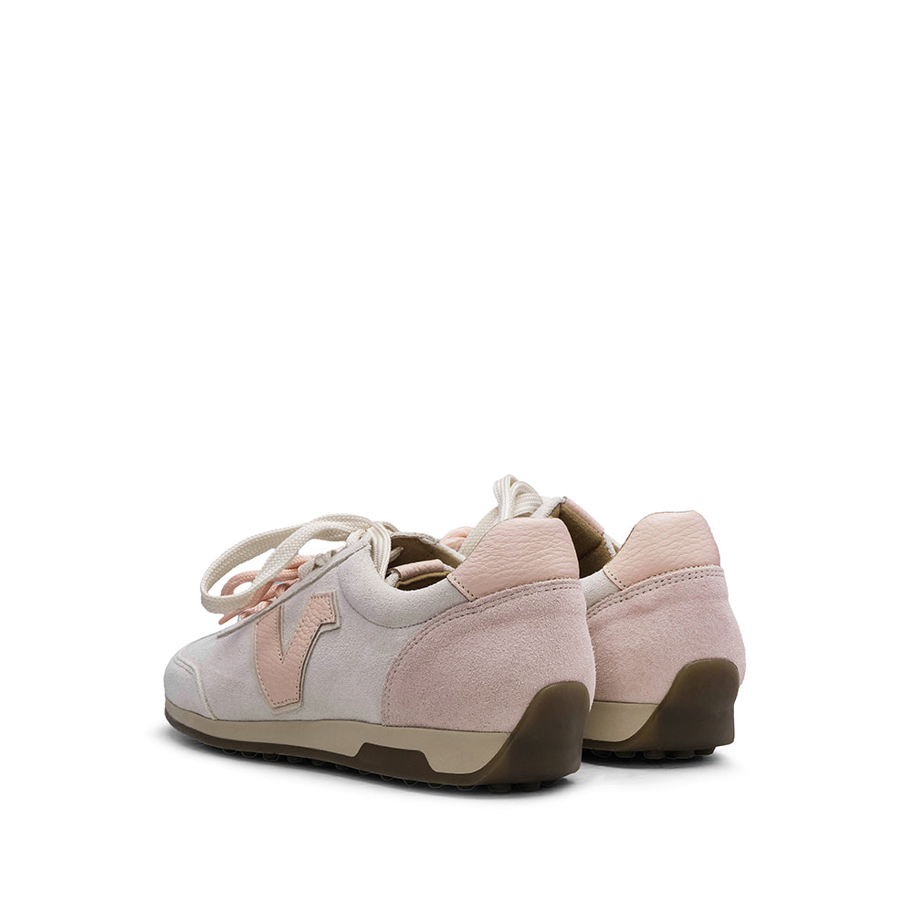Sapatilha Casual Mulher Camurça Rosa