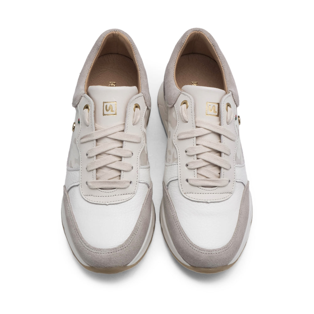 Sapatilha Casual Mulher Pele Bege