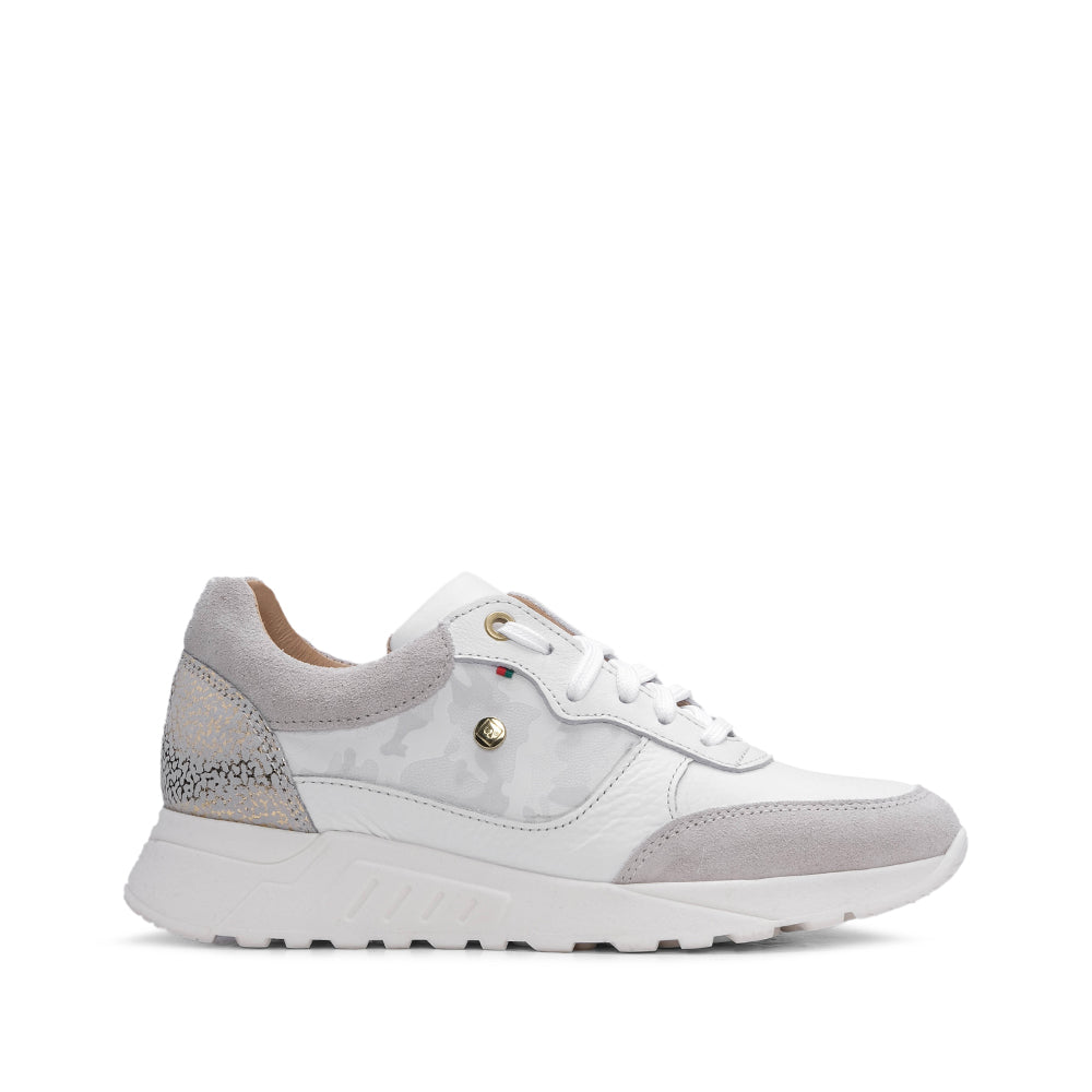 Sapatilha Casual Mulher Pele Branco