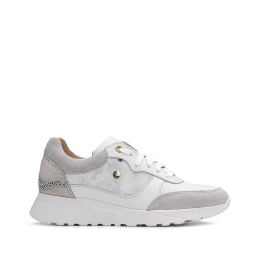 Sapatilha Casual Mulher Pele Branco