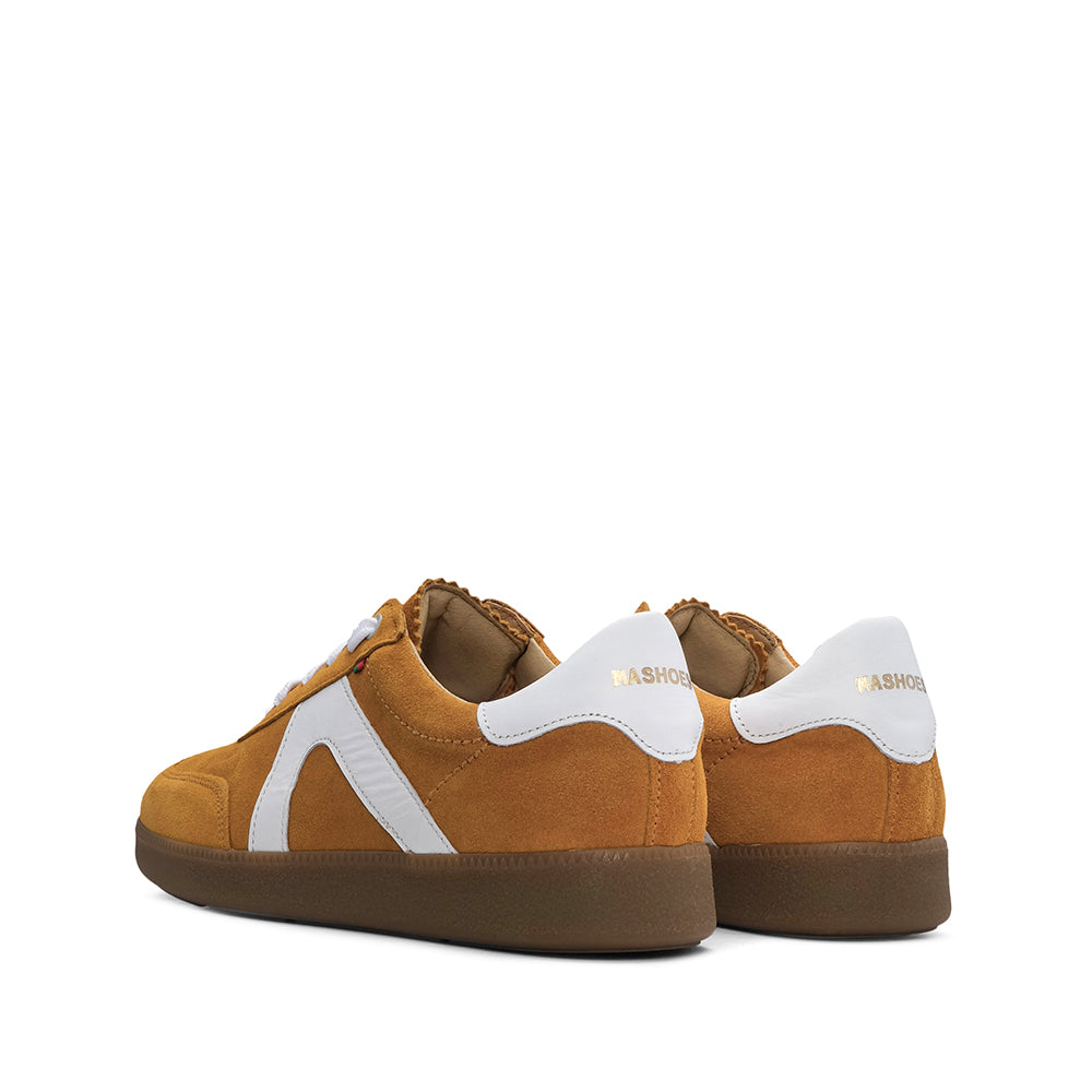 Sapatilha Casual Mulher Camurça Amarelo