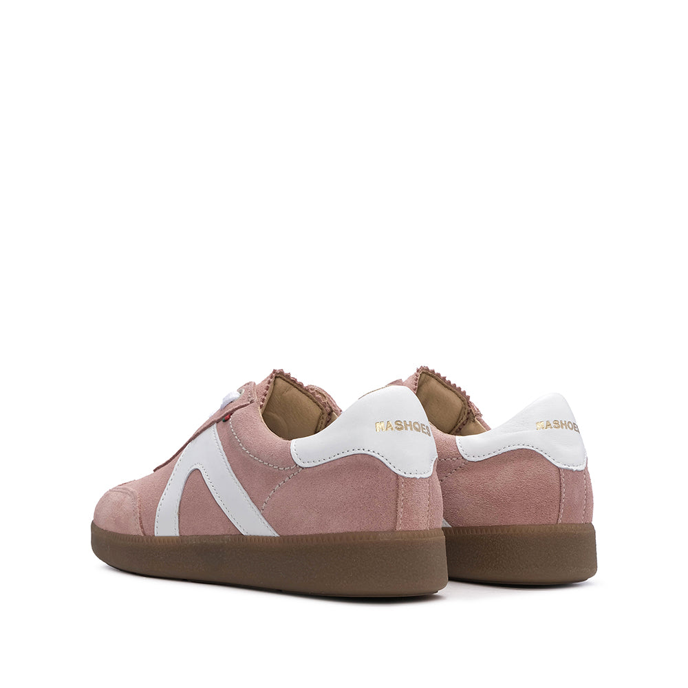 Sapatilha Casual Mulher Camurça Rosa