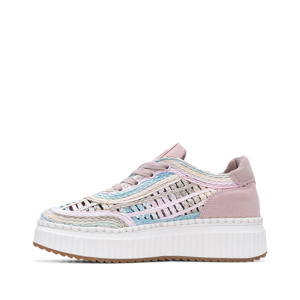 Sapatilha Casual Mulher Pele Sintética Multicolor