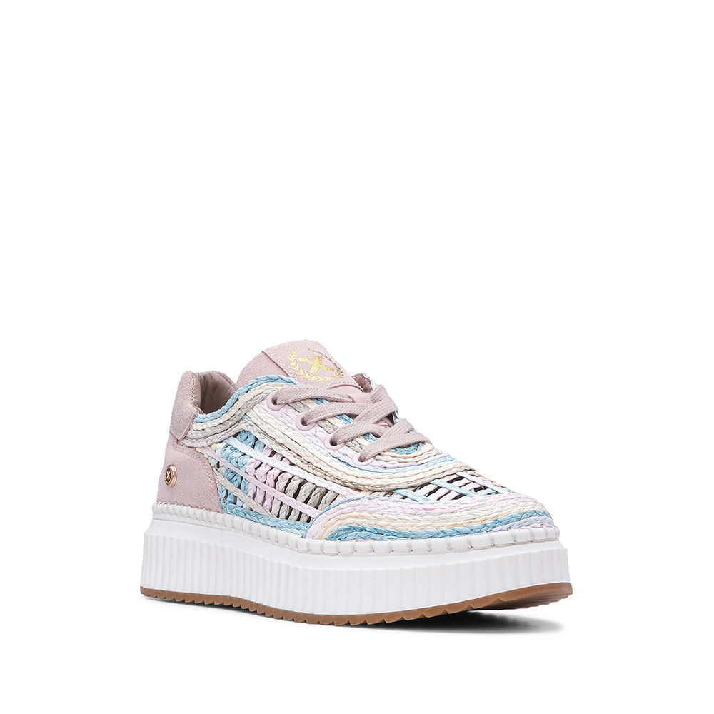 Sapatilha Casual Mulher Pele Sintética Multicolor